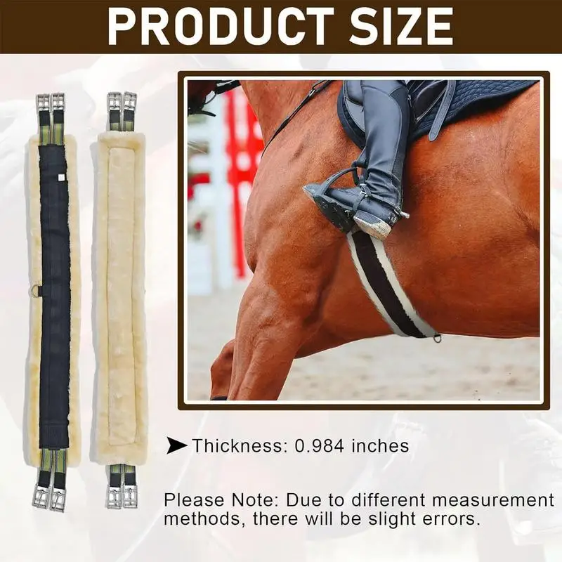 English Fleece Girth – Cushioned Comfort for Happy Horses - Image 2